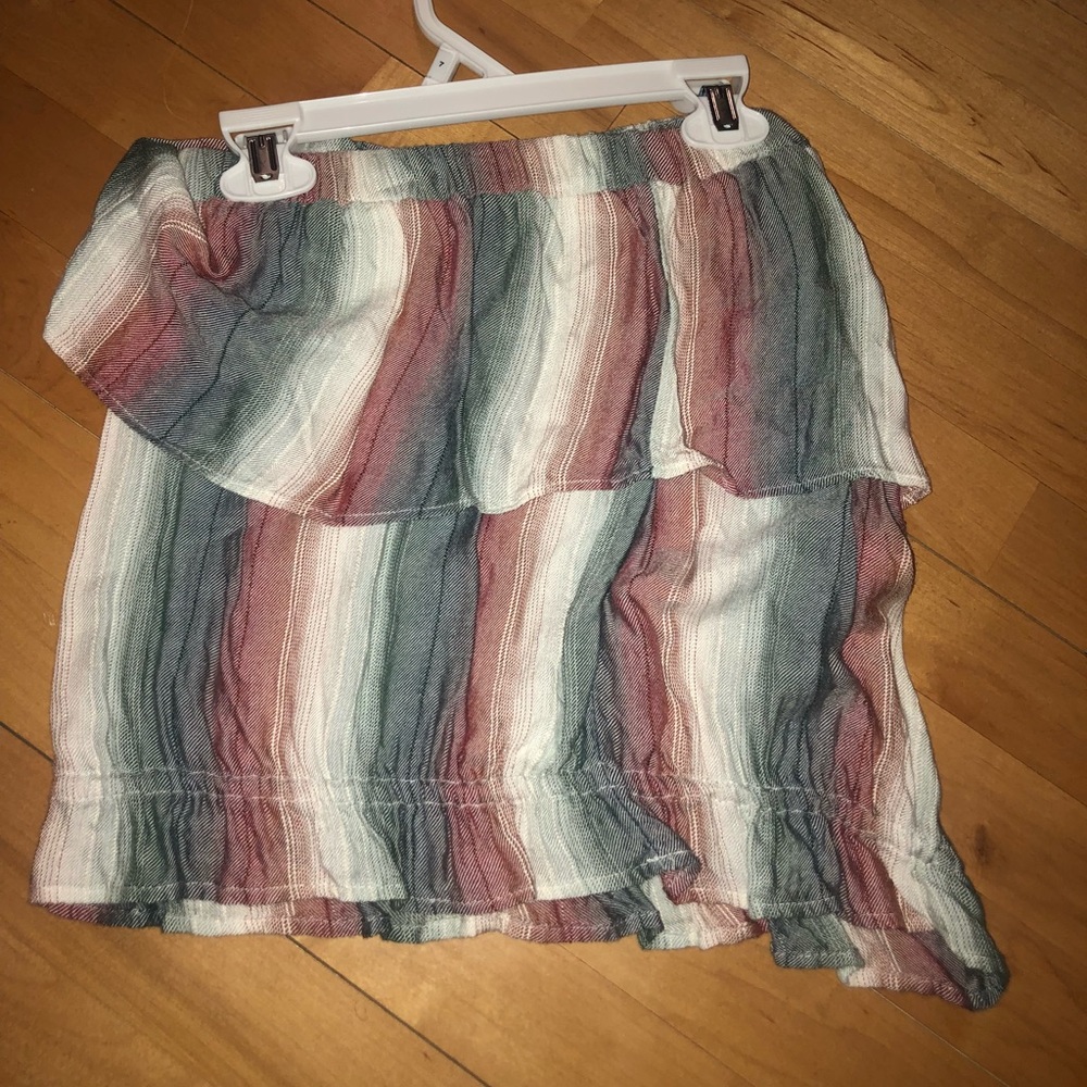 American Eagle strapless top